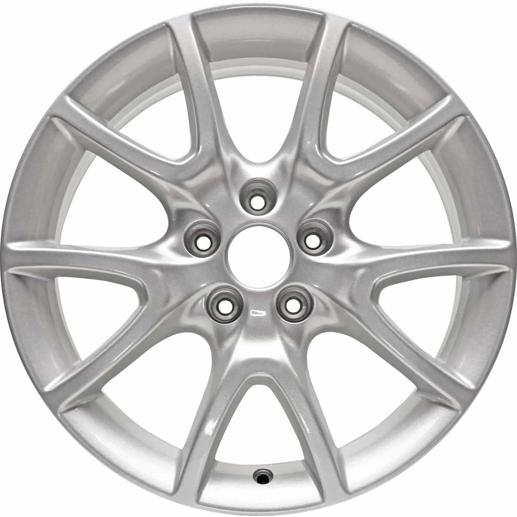 17 x 7.5 Painted Silver Alloy Wheel - Upgrade Your Auto VIA-ALY02445U20N