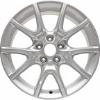 17 x 7.5 Painted Silver Alloy Wheel - Upgrade Your Auto VIA-ALY02445U20N