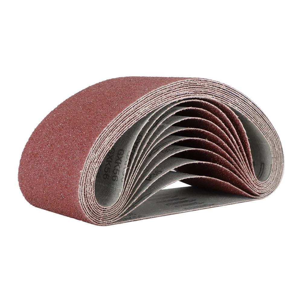 10-Pack 36-Grit Sanding Belts for (4" x 24")