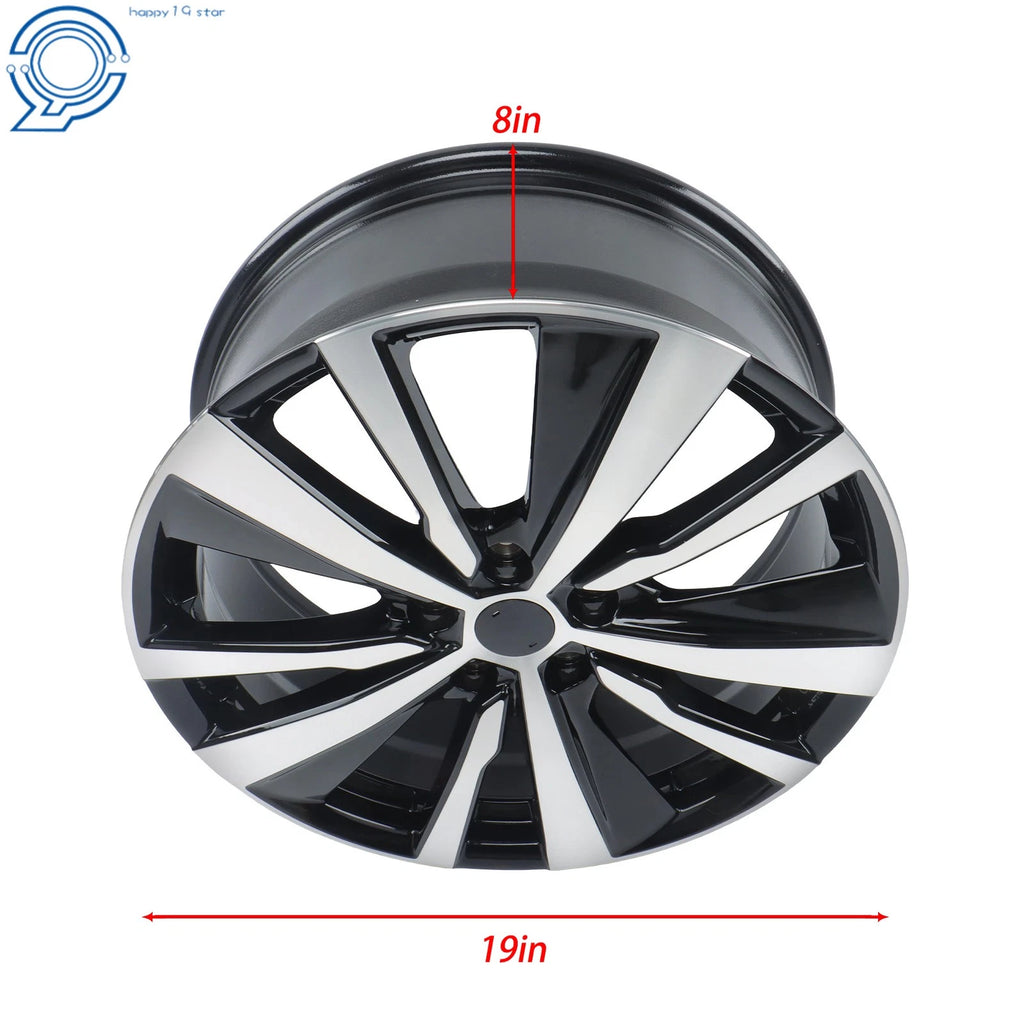 19" Machined Black Wheel for Nissan Altima (2019–2022) 62785