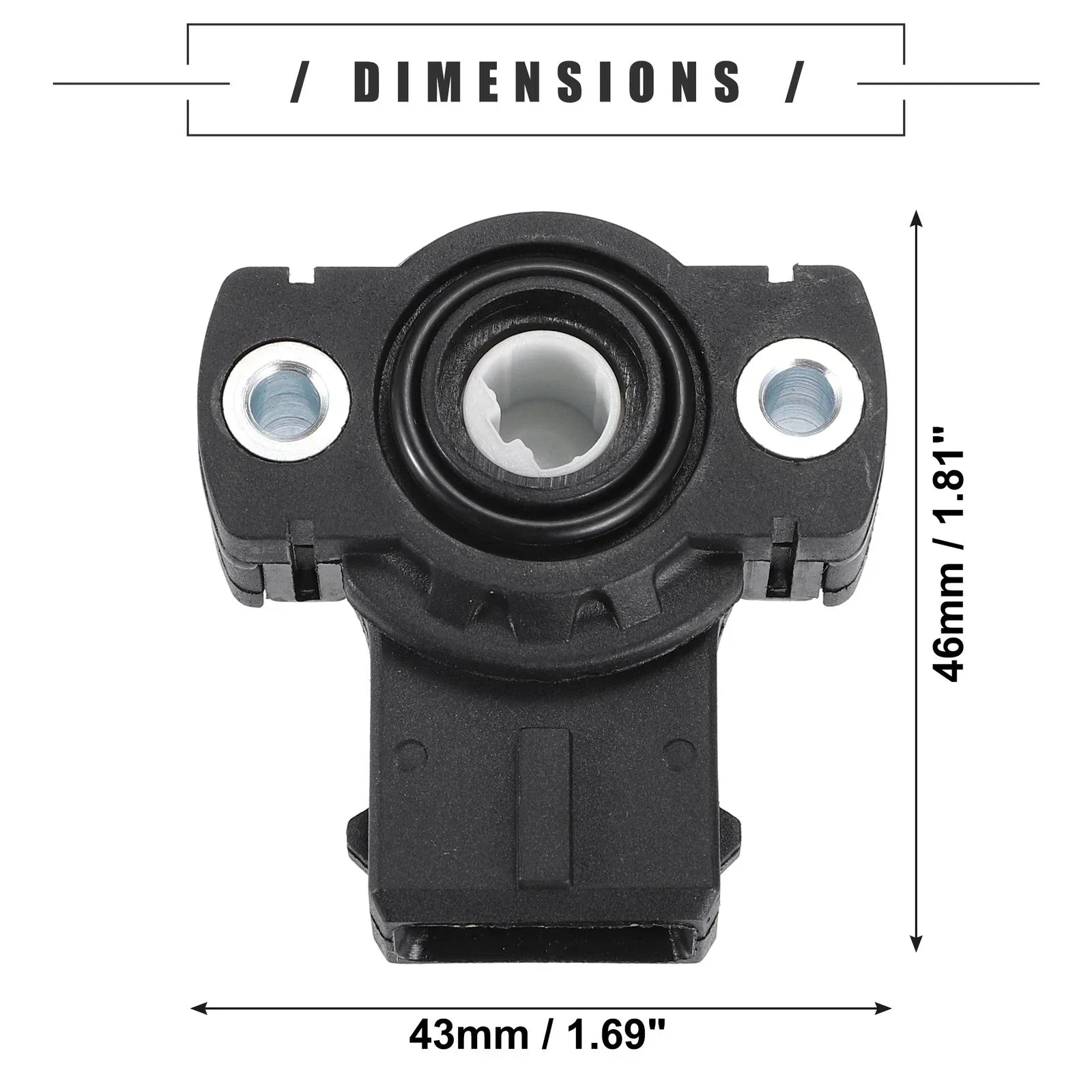 TPS Throttle Position Sensor Plastic for BMW Z3 M3 (1996-2000)