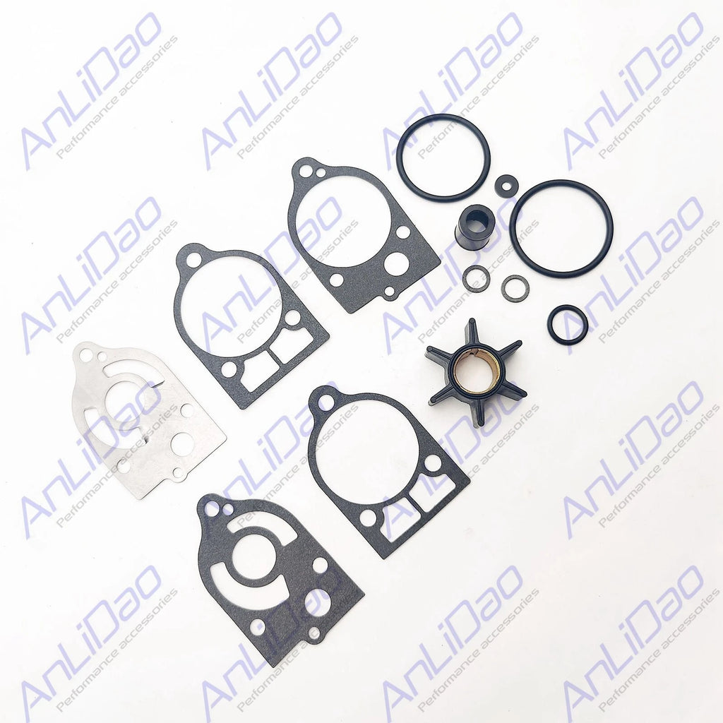 Water Pump Impeller Kit for Mercury Mariner (30-70) (Part # 47-89983Q1, 89983T2)