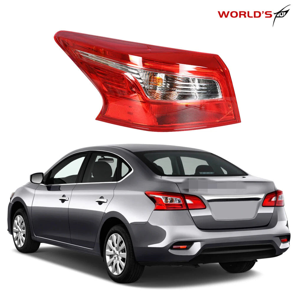 Tail Light for Nissan Sentra (2016–2018) Left Outer Driver Side