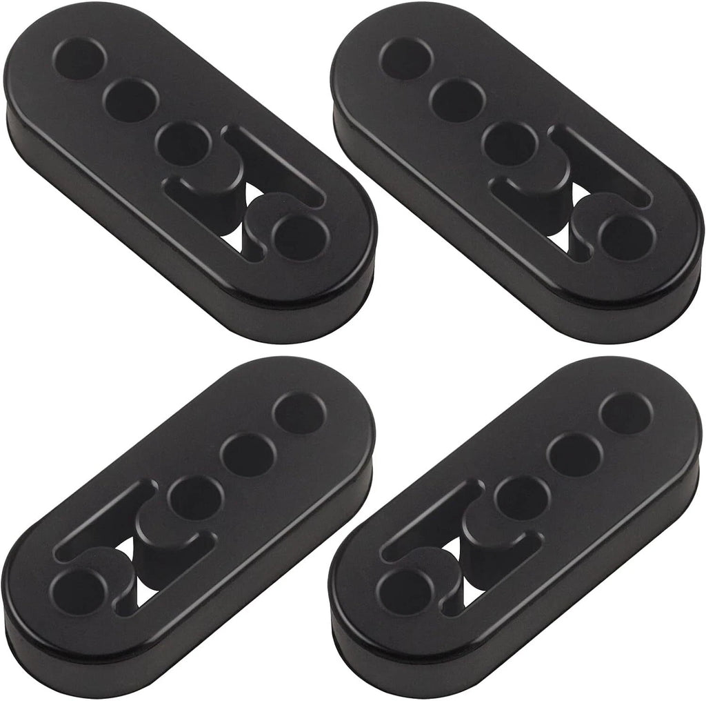 Set of 4 Adjustable Polyurethane Rubber Exhaust Hangers Universal