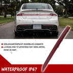 2X Red Lens Rear Bumper Reflector Lights for Lincoln MKZ (2013–2020)