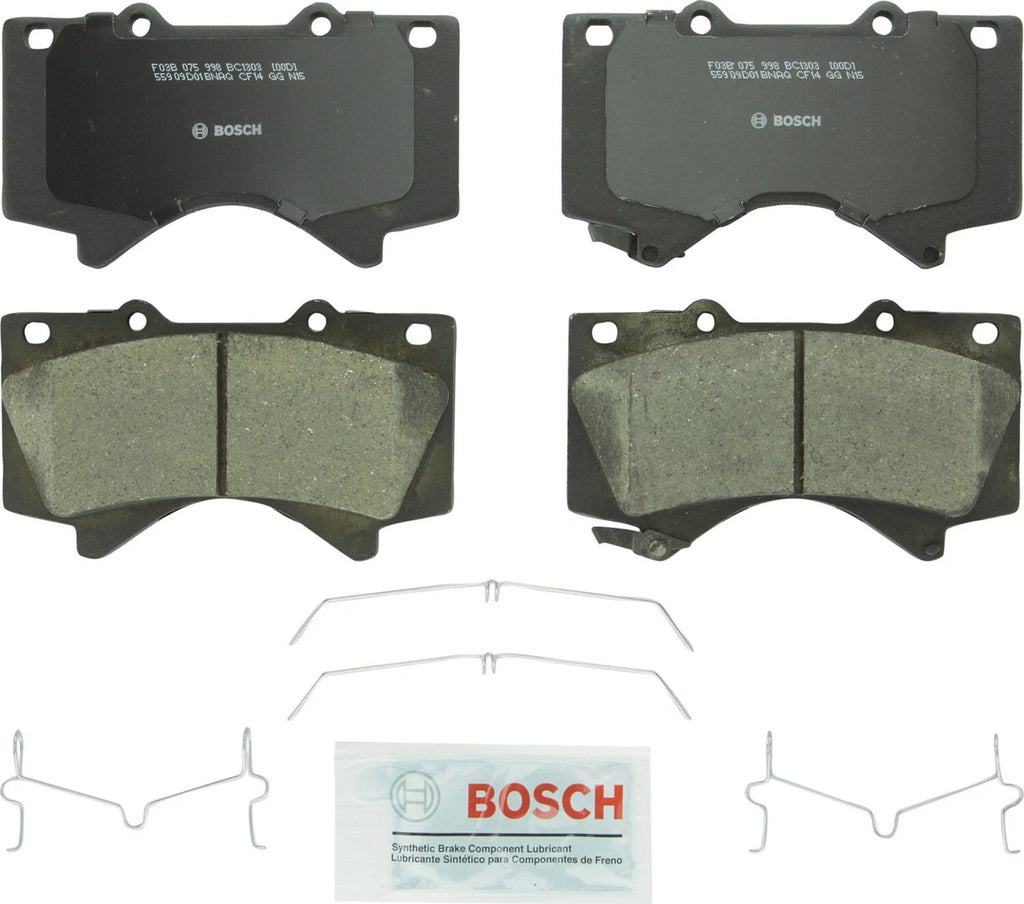 Front Brake Kit 355mm Rotors & Bosch Ceramic Pads for LX570 Land Cruiser Sequoia (2008–2021)