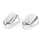 Chrome Rear Swingarm Axel Phantom Cap for Harley Softail (2008–Present)