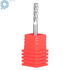 Set of 10 Carbide Square End Mills for Various Applications (1/8" Diameter)