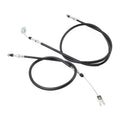Left Right Rear Brake Cables for Kawasaki Mule 2500 2510 2520 (2005-2018)