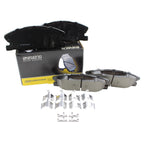 Set of 4 Akebono Performance Front Ceramic Brake Pads for Dodge Charger (2011–2023)