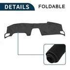 Dashboard Cover Mat for Honda Accord (CY2, 2018–2023) Sun Protector Black