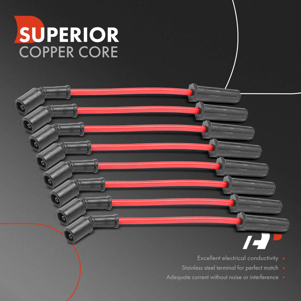 Spark Plug Wire Set for Chevrolet Camaro Pontiac Firebird Corvette (1995–2002)