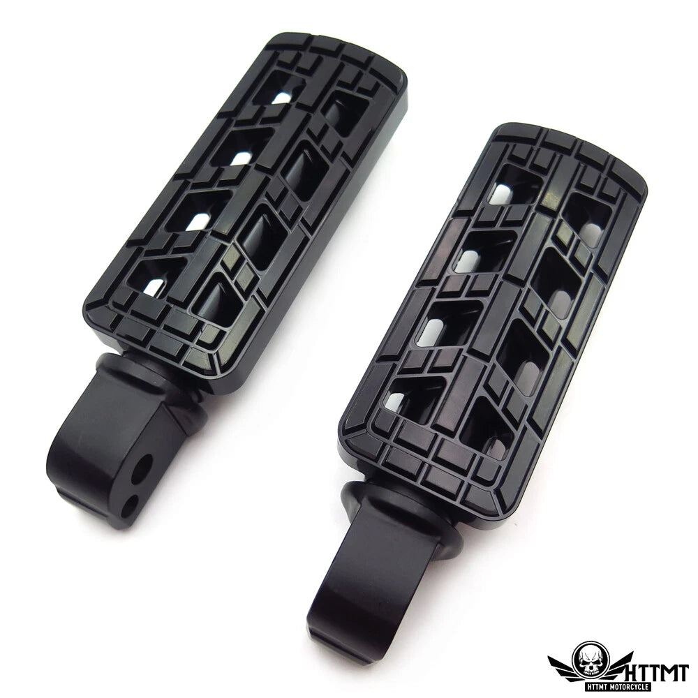Dominator Black Highway Footpeg Mount for Harley Softail Slim (2018–2023)