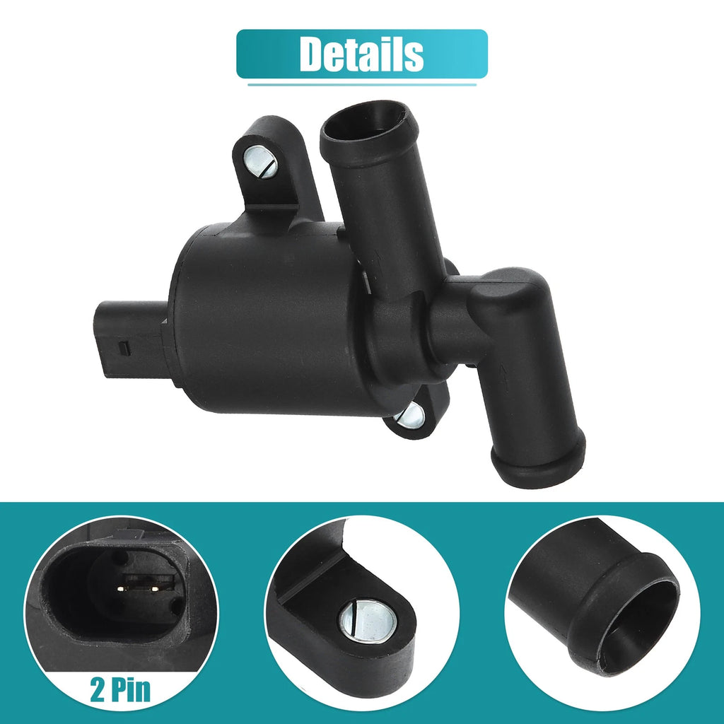 Heater Control Solenoid Valve Assembly Plug for Audi A4 A5 A6 (1 Set)