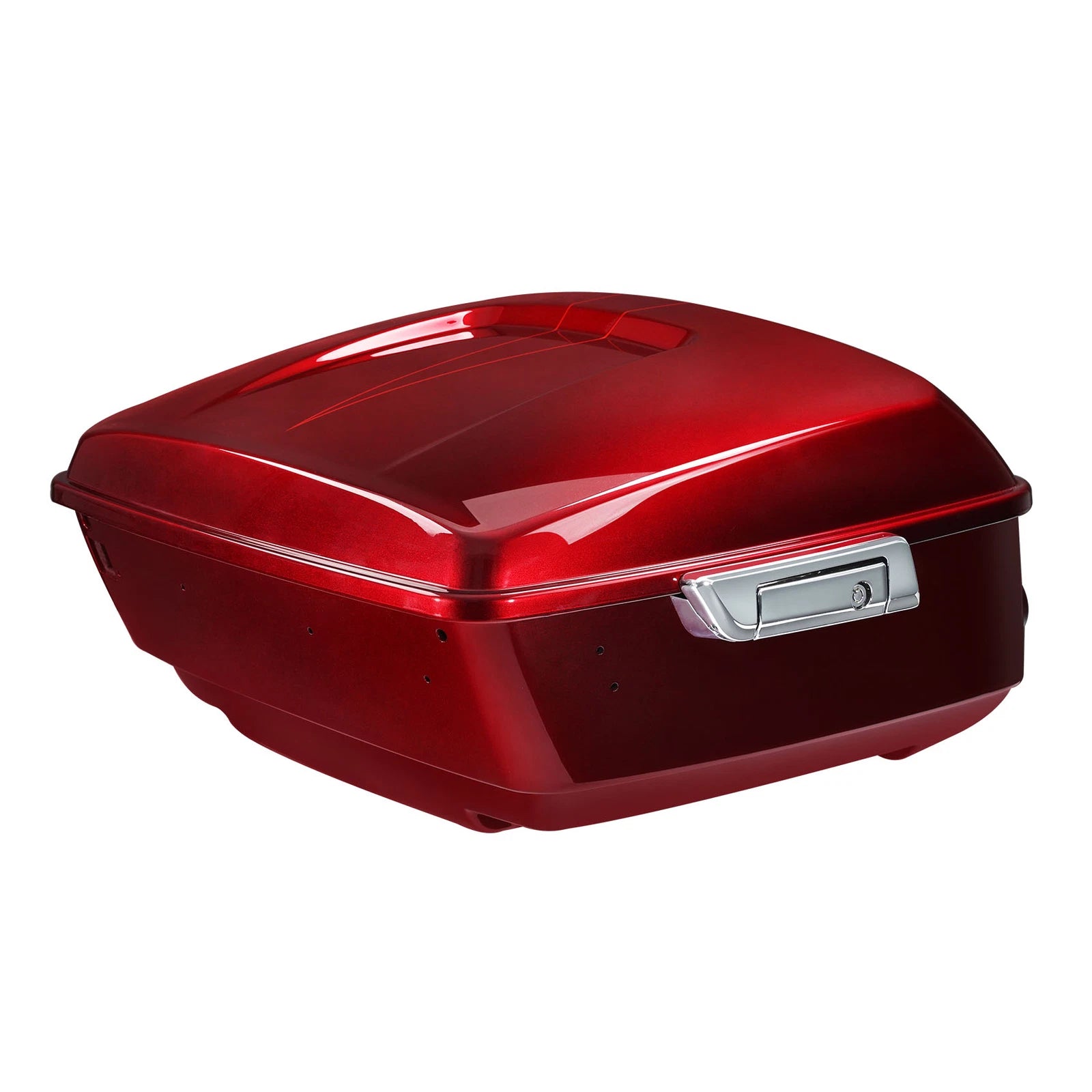 King Trunk for Harley Touring (2014–2025) 24 Velocity Red Sunglo