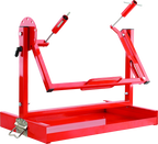 BikeMaster Swivel MX Engine Stand for Dirt Bikes (66 lbs Capacity)