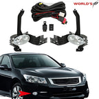 Set of 2 Front Bumper Fog Lights for Honda Accord Sedan (2008–2010)