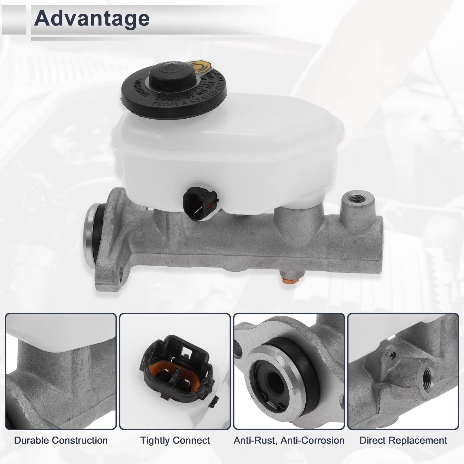 Brake Master Cylinder with Reservoir No. 4720133140 for Toyota Camry (1995–2000)