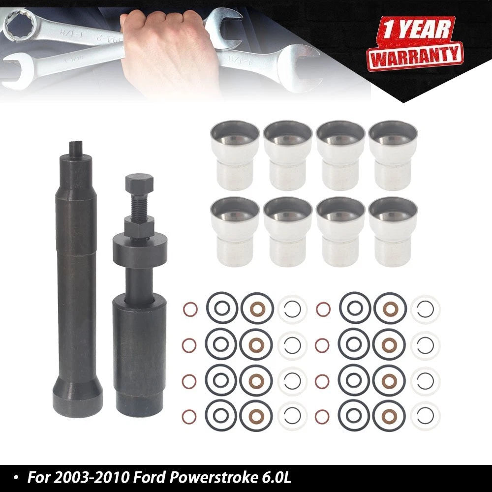Injector Sleeve Cup Removal Tool Kit for Ford Powerstroke (2003–2010)