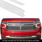 Stainless Chrome Mesh Grille Insert for Chevy Tahoe (2021-2024)