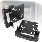 2X Mounting Bracket for Chrysler Jeep Dodge 2 Din Stereo