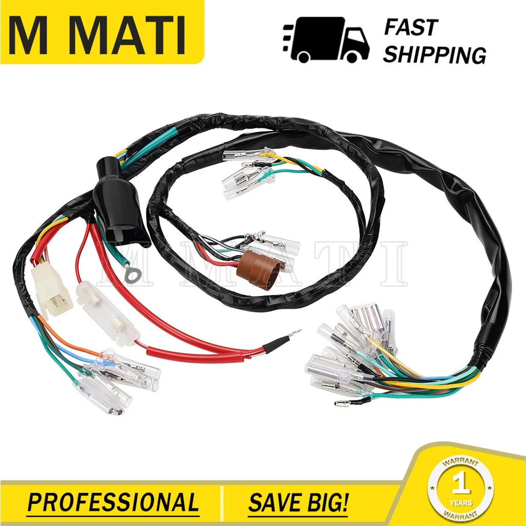 Wiring Harness for Honda SL350 (1971–1972) #32100-340-000