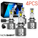 Set of 4 NOVSIGHT 9005 9006 LED Headlight Combo 80000LM for Honda