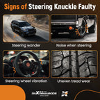 Driver Side Steering Knuckle for Subaru Crosstrek/XV (2014-2019)