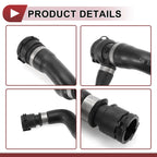 Radiator Coolant Hose for BMW E65 E66 730i 730Li (2000–2008) No. 17127537745 Rubber