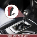 Red Carbon Fiber Gear Shift Knob Cover for Chevrolet Cruze (2011–2019)