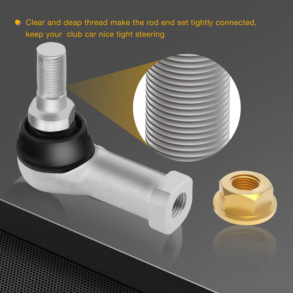 Tie Rod End Kit for Club Car Precedent (2004–Present), Tempo (2018–Present)
