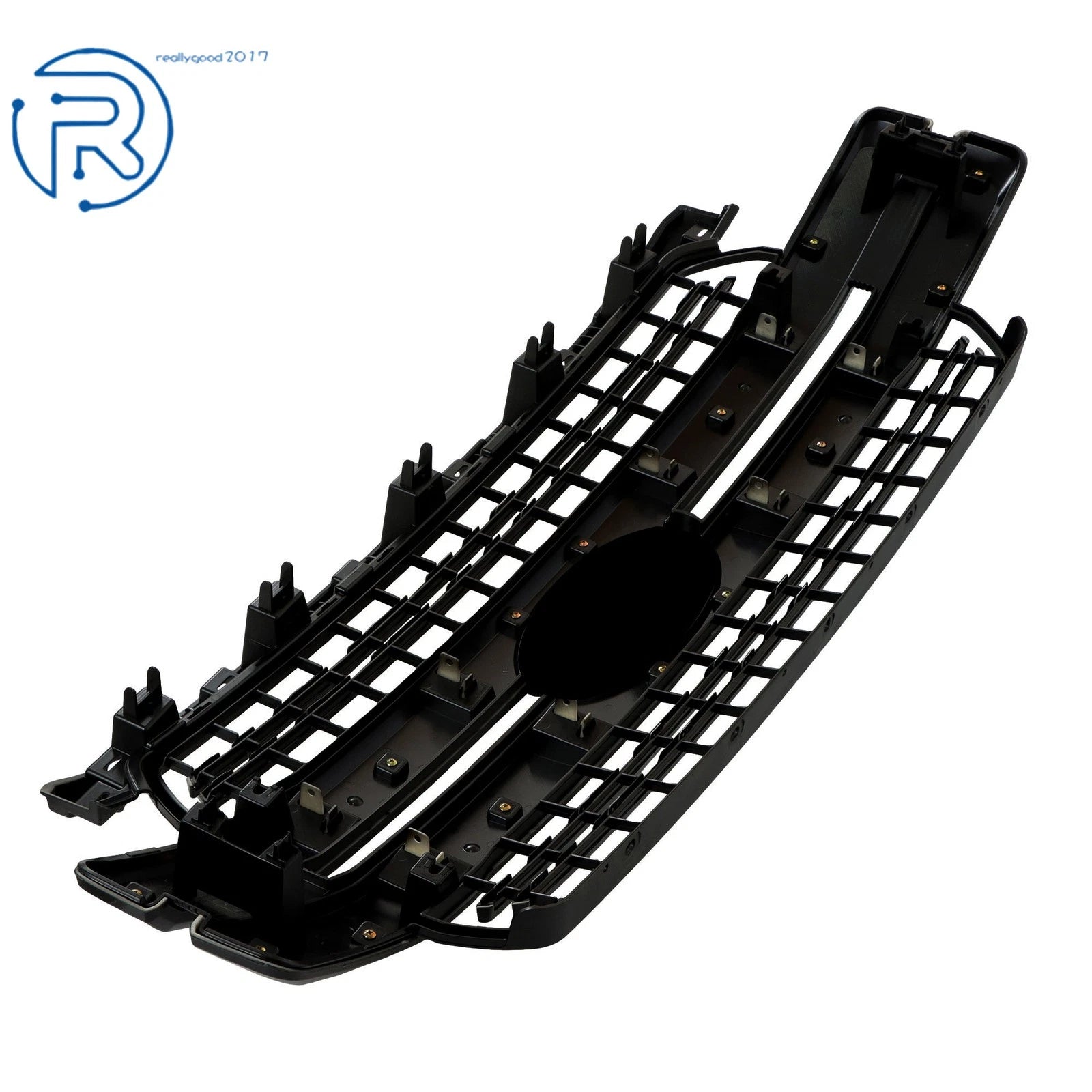 Front Grille for Ford F150 Lariat (2018–2020) Gloss Black Lariat Style