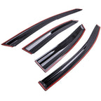 Smoke Acrylic Window Visor Rain Guard for Nissan Sentra (2013–2019)