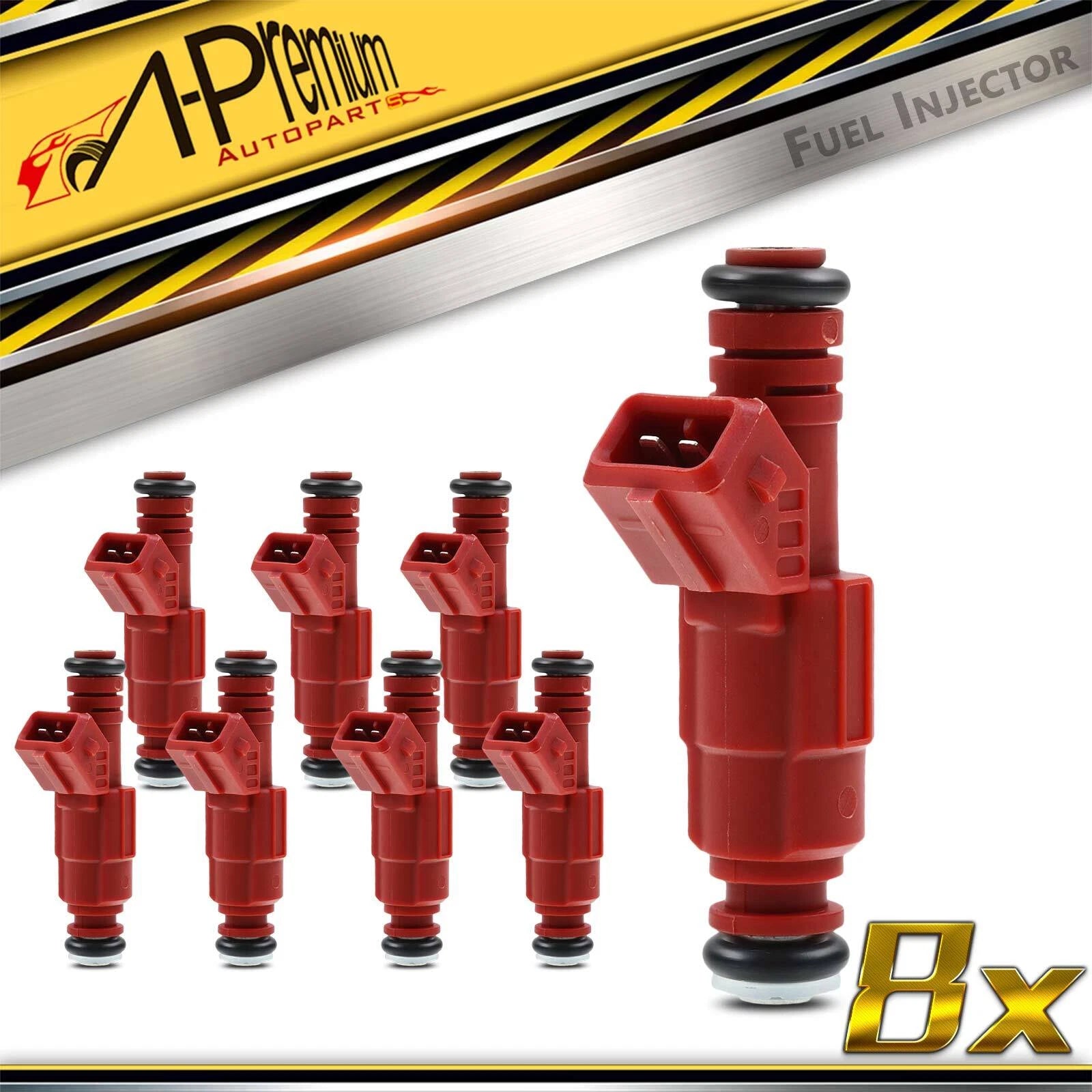 8x Fuel Injectors for Ford Thunderbird Mercury Cougar (1989–1993)
