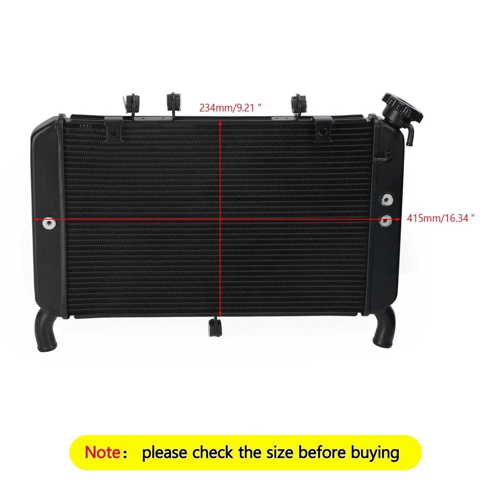 Radiator for Yamaha MT-09 FZ09 (2013–2016)