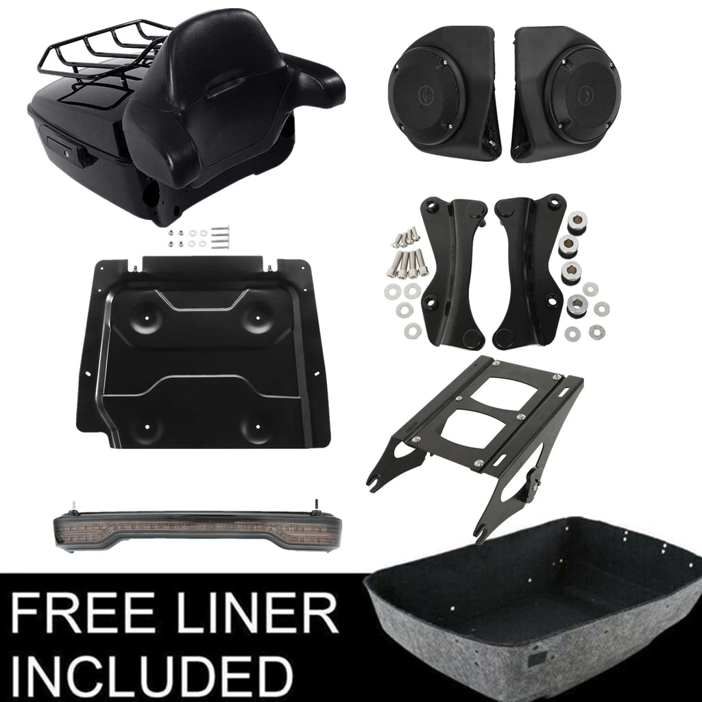 Trunk Speakers Mount Rack for Harley Road Glide King (2014–2026)