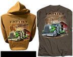 Graphic Trucker T-Shirt & Hoodie for Big Rig Trucks BRT