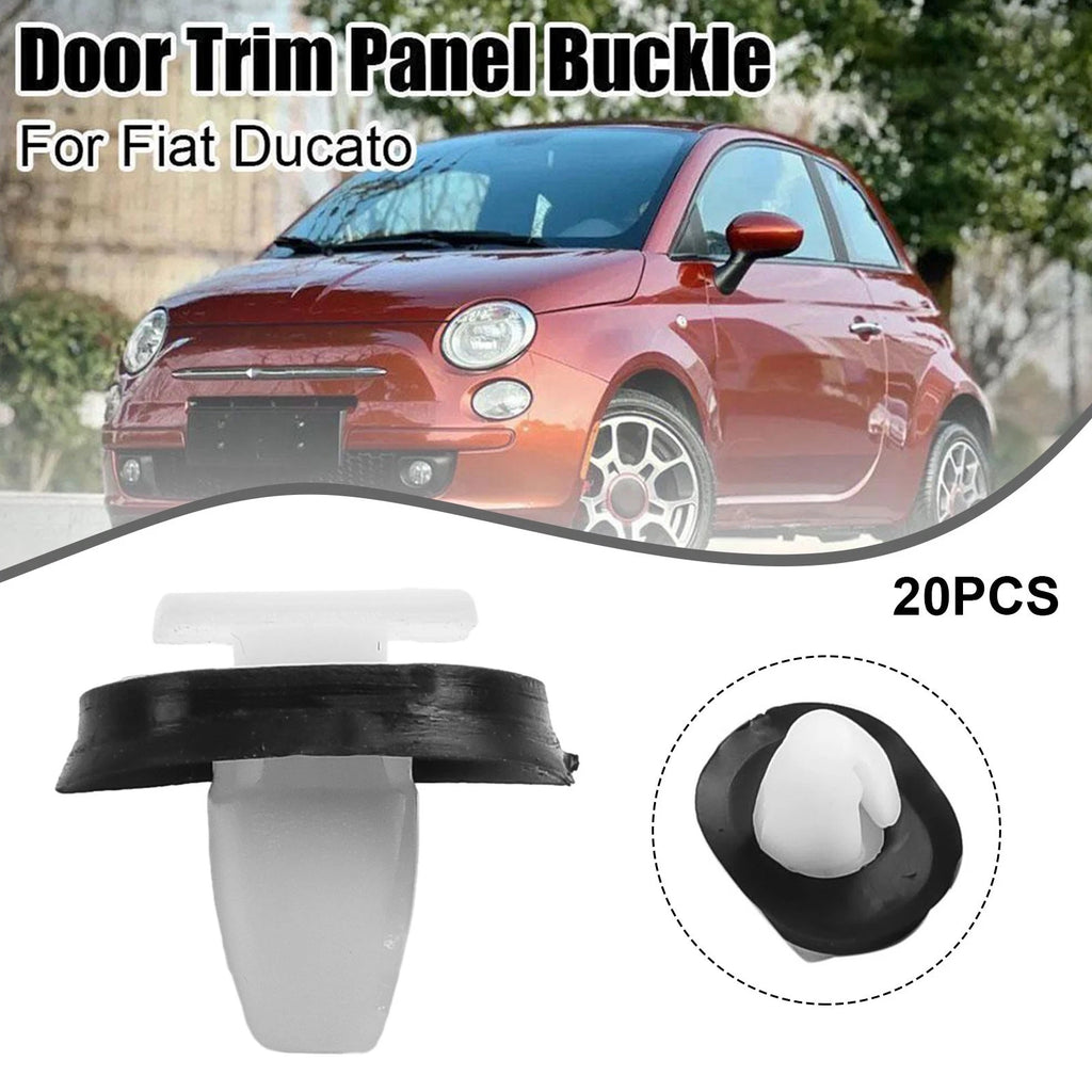 20 Pack Car Door Trim Panel Clips for Fiat Ducato (71728806, 8565, 43)