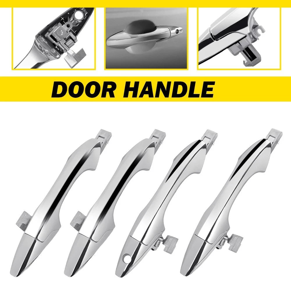 Chrome Outside Door Handle for Acura MDX (2007–2013) LH RH