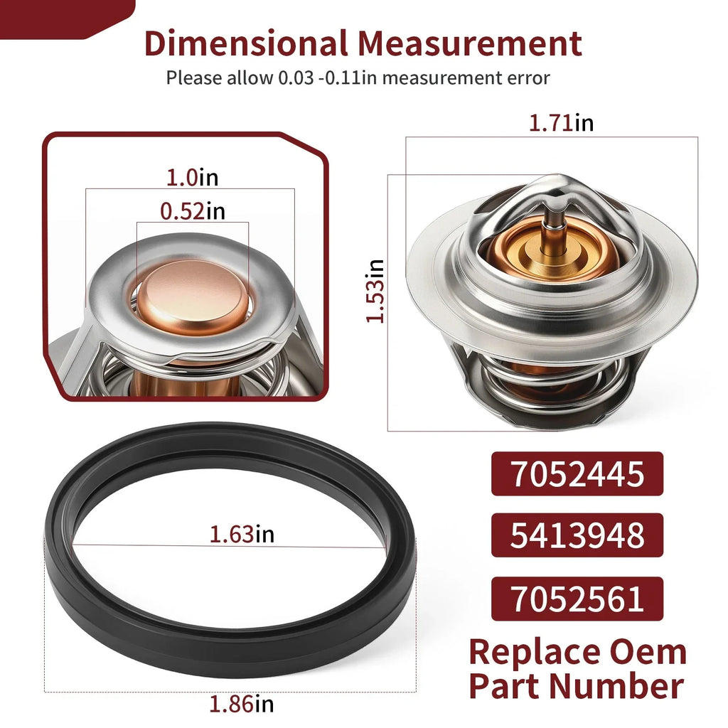Thermostat & O-Ring for Polaris Sportsman 1000 XP / Touring XP (2015–2025)