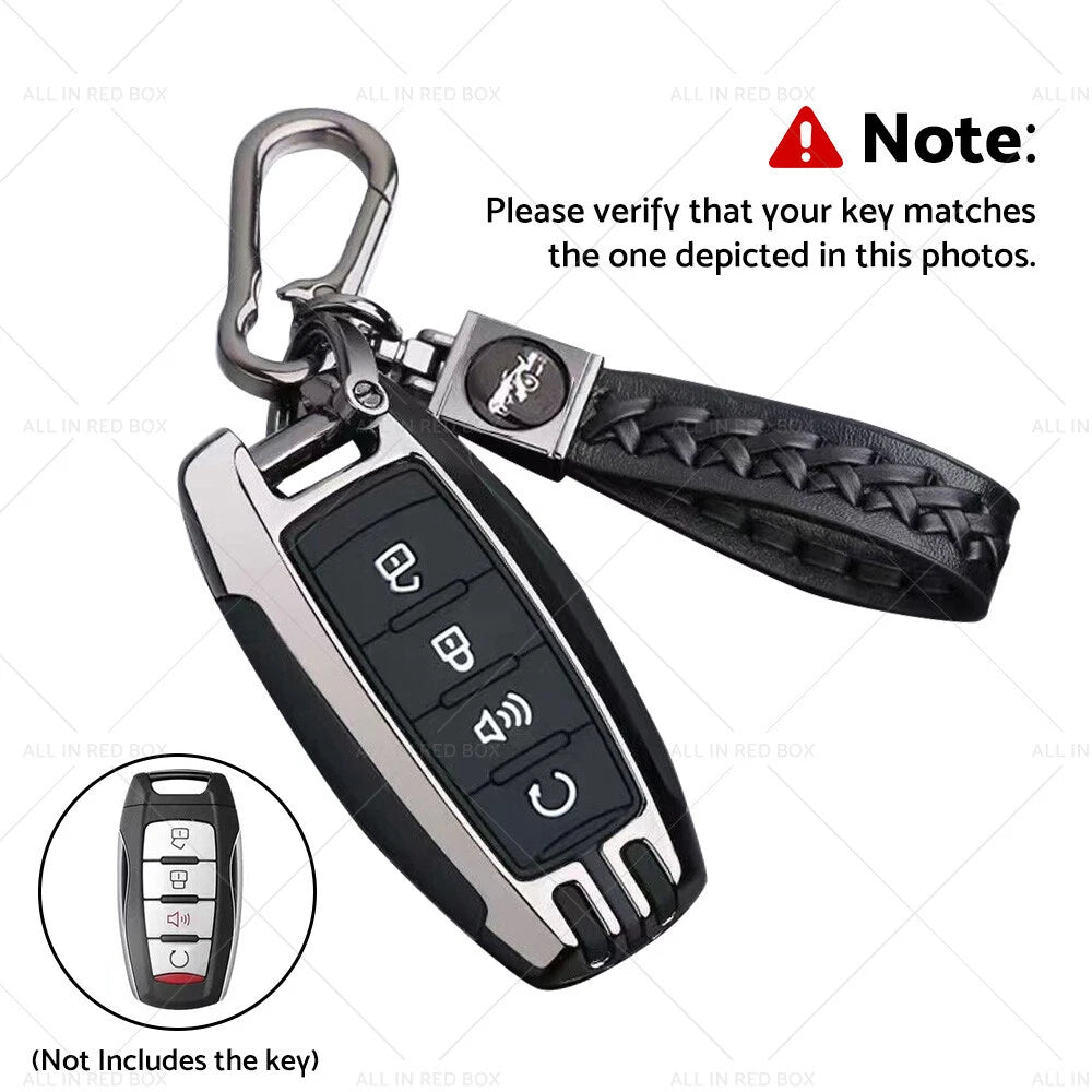 Zinc Alloy Remote Key Case Cover for Great Wall GWM Cannon X L (2020–2023)
