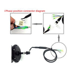 3Pin Motor Cable for Electric Bicycle (Hall Sensor)