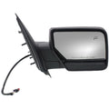 Set of 2 Power Heated Mirrors for Ford Expedition (2007) - Black