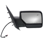 Set of 2 Power Heated Mirrors for Ford Expedition (2007) - Black