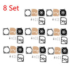 Set of 8 Carburetor Rebuild Gasket Kit for Stihl MS210 MS230 MS250 (2000–2023)