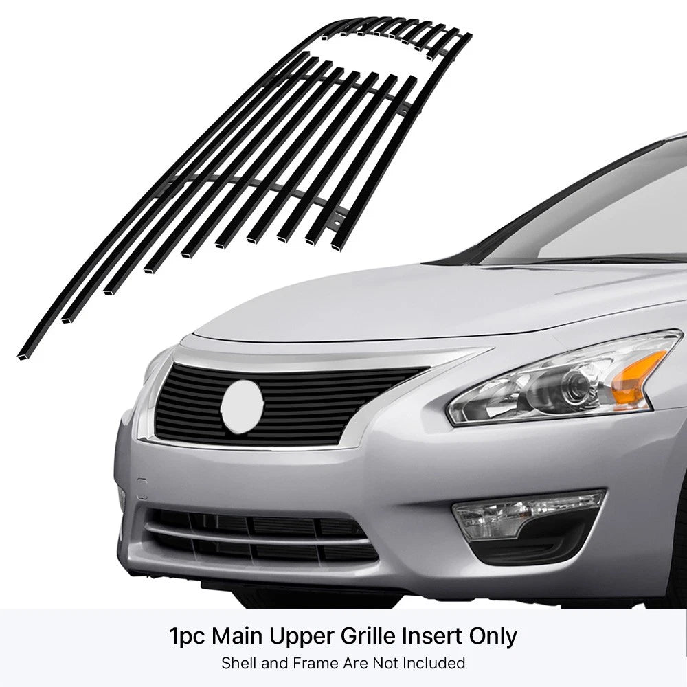Stainless Black Billet Grille Insert for Nissan Altima (2013-2015)