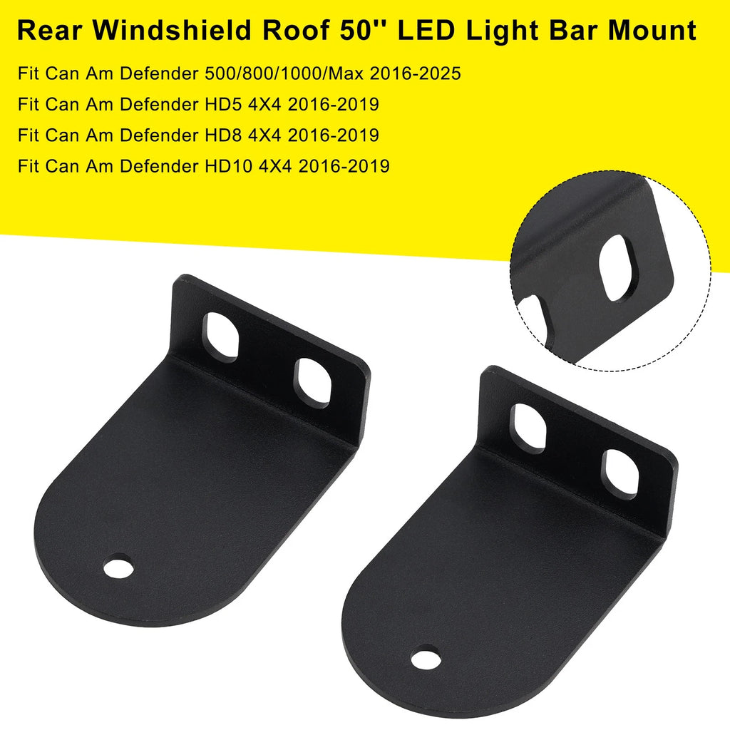 50" LED Light Bar Mount for Can Am Defender 500/800/1000 (2016–2023)