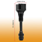 6X UF349 Ignition Coil & Iridium Spark Plug for Nissan Maxima (2004–2008)