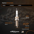 Set of 4 Iridium Spark Plugs for Subaru WRX Forester 2.0L (2014–2020) 96024 AI5682