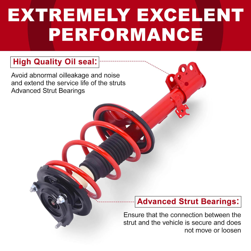 2X Front Complete Struts Assembly for Toyota RAV4 (2001-2005) AWD